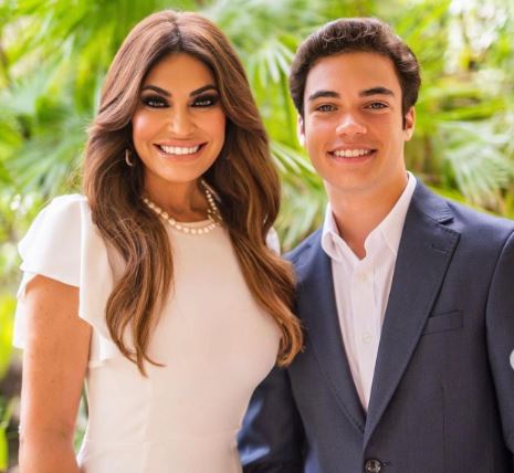 Ronan Anthony Villency with his mother Kimberly Guilfoyle
